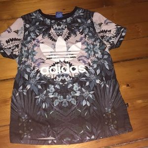 Adidas printed shirt